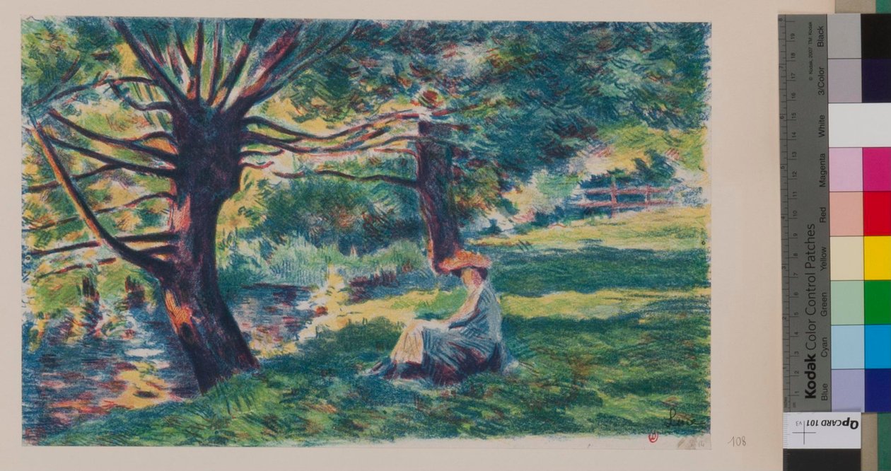 Omgivningarna kring Vernon av Maximilien Luce