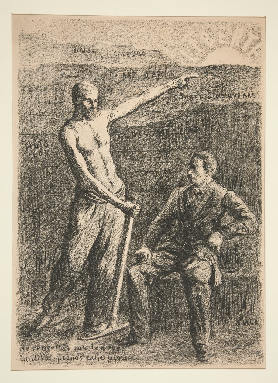 Hyllning till överste Pecquart av Maximilien Luce
