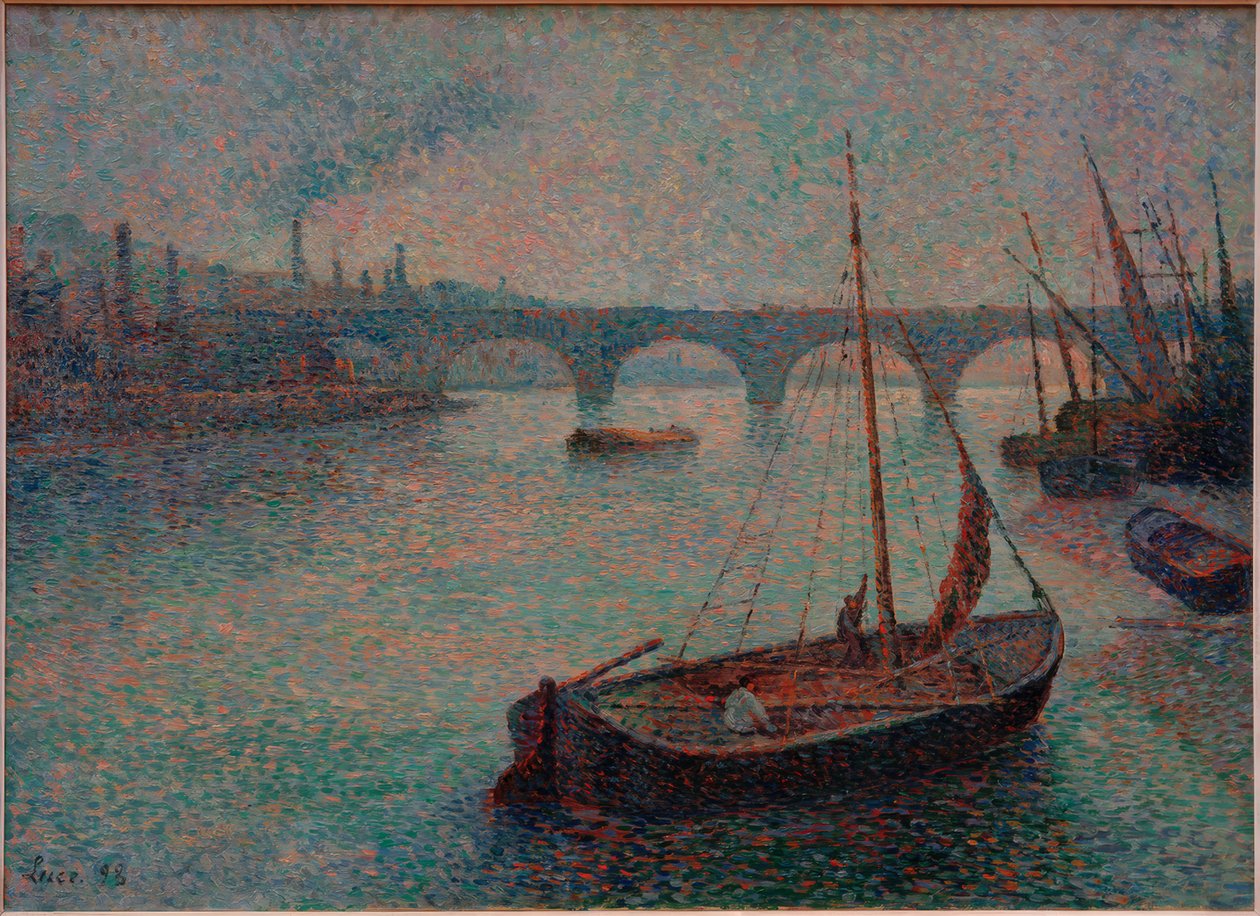 Londons hamn av Maximilien Luce