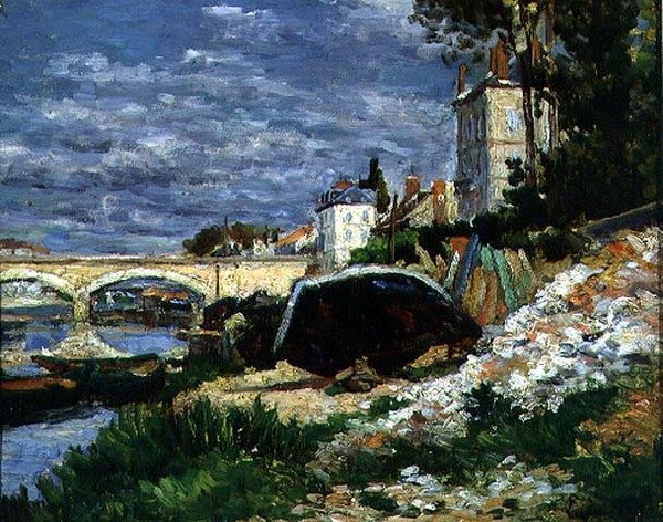 Kingo za Riverswed av Maximilien Luce