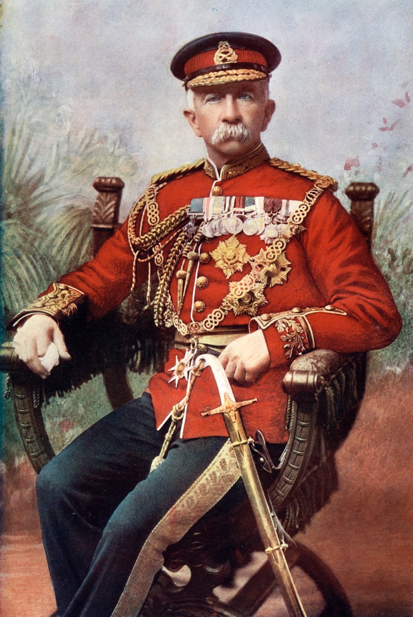 Sir Henry Evelyn Wood, engelsk fältmarskalk och mottagare av Victoria Cross, 1902. av Mayall