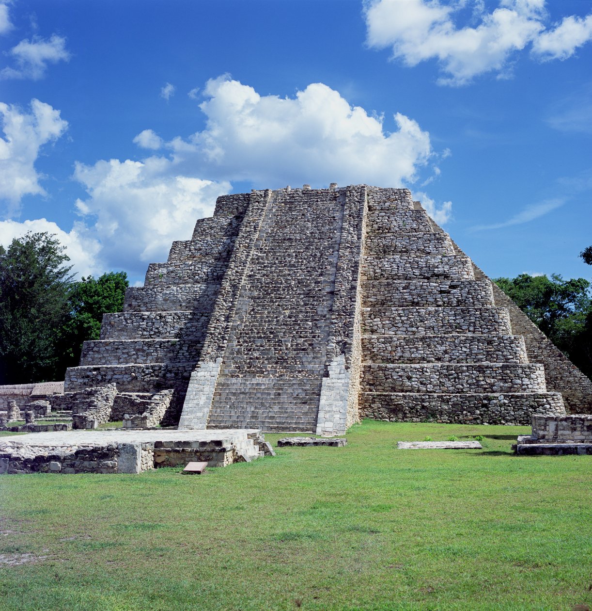 Kukulkan Pyramid, postklassisk period av Mayan