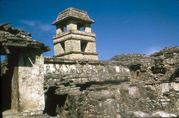 Palace, Maya, Sen klassisk period, Palenque av Mayan