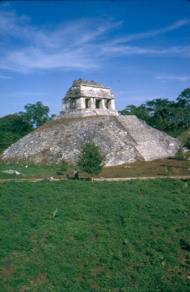 Grevarnas tempel, Palenque av Mayan