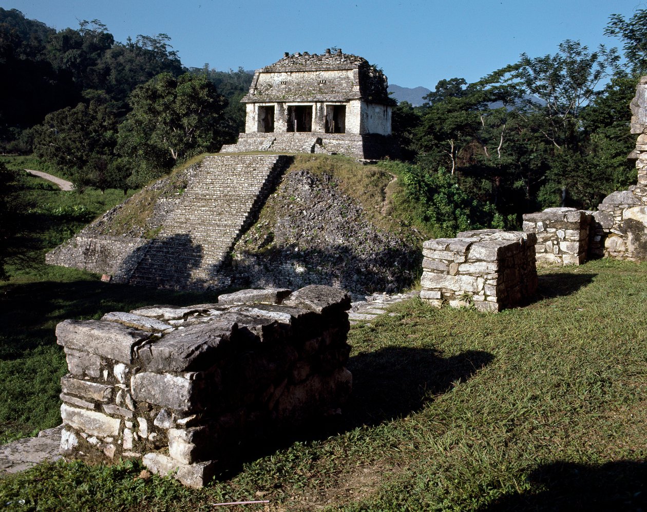 Grevens tempel av Mayan