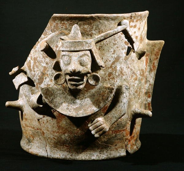 Rökelsebrännare, från Iximche, Guatemala, postklassisk period (900-1521) (lergods) av Mayan Mayan