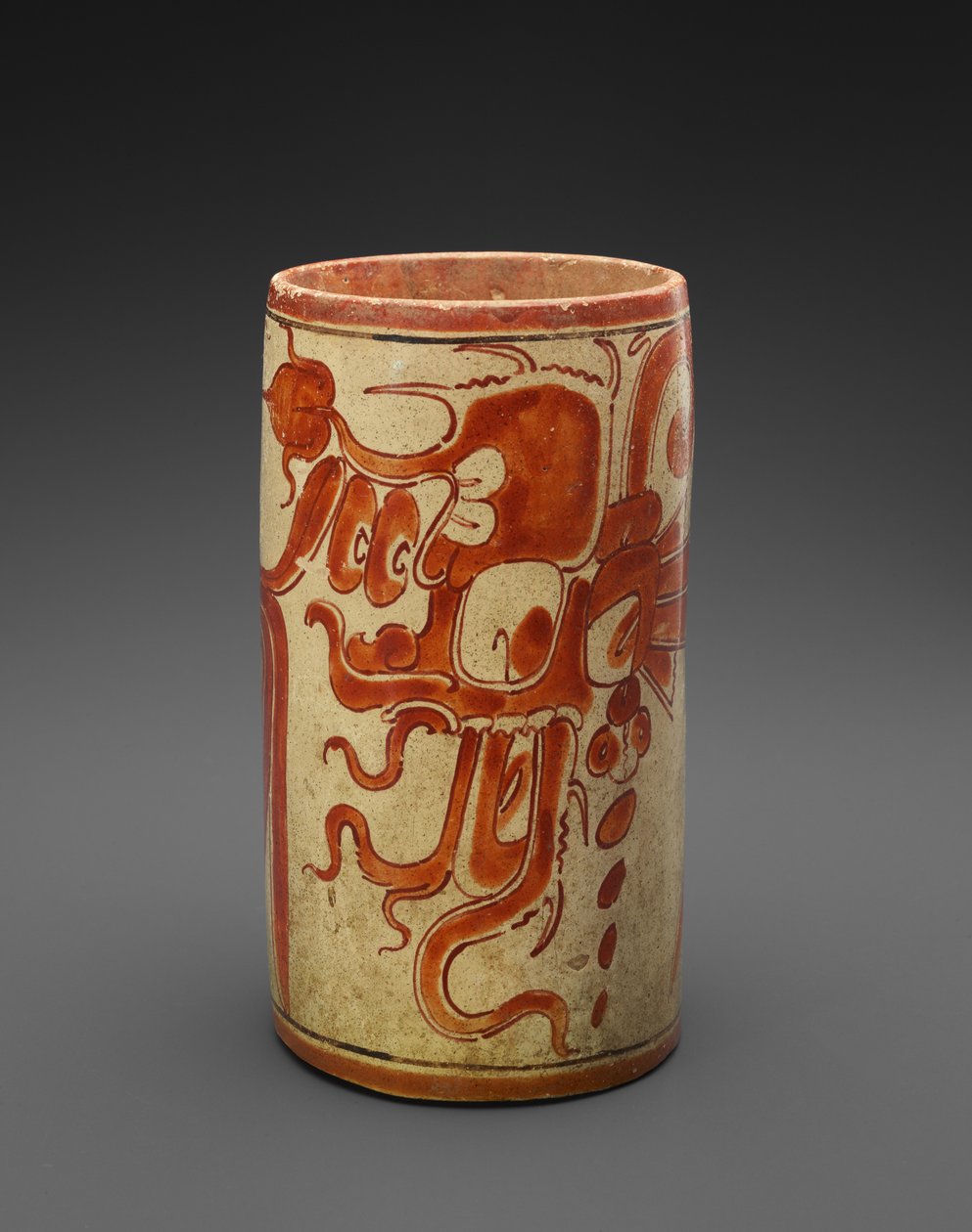 Fartyg, 600-900 AD (keramik) av Mayan Mayan