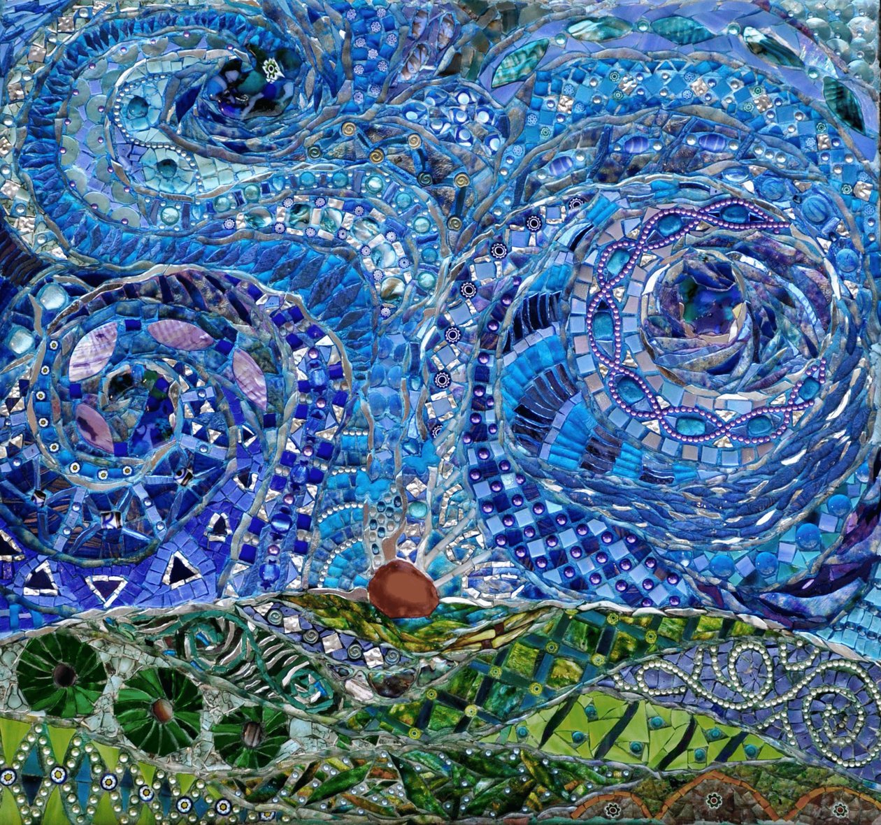 Thinking Seed (mosaik) av Maylee Christie