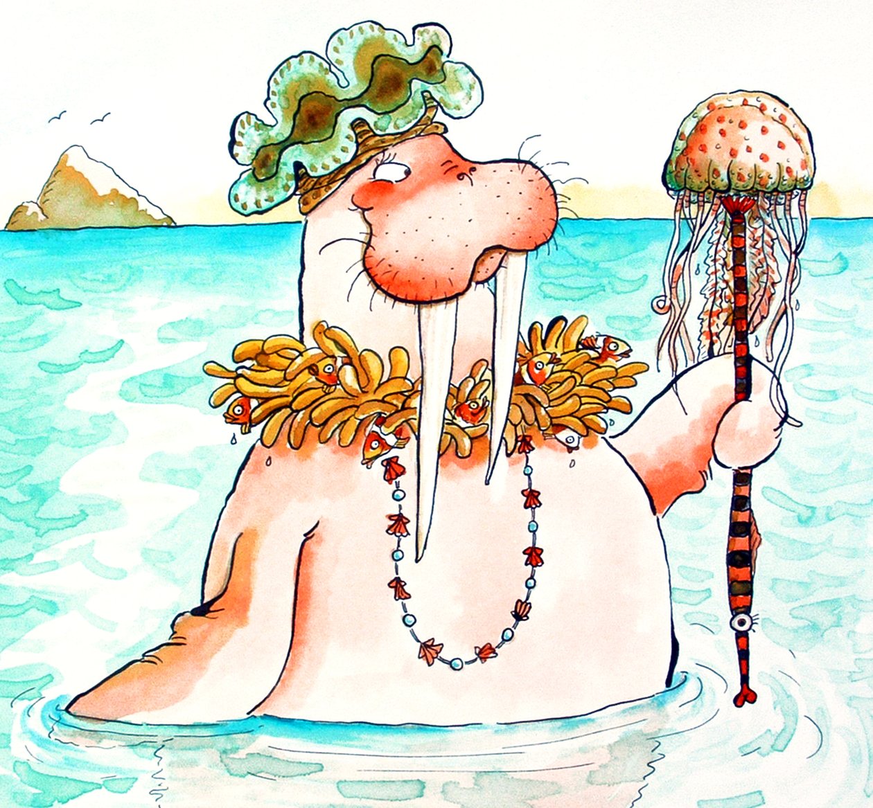 Walrus Sea Queen  av Maylee Christie