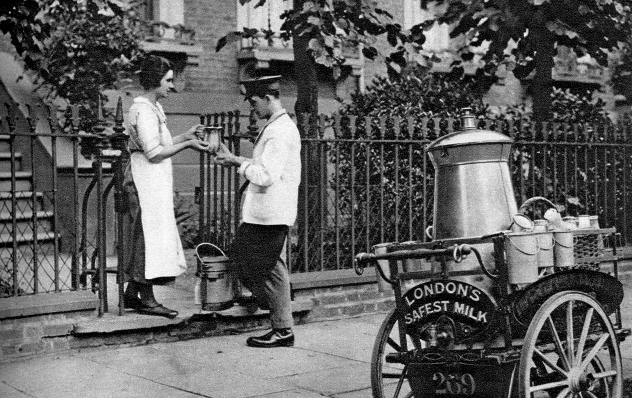 Milkman, norra London, 1926-1927 av McLeish