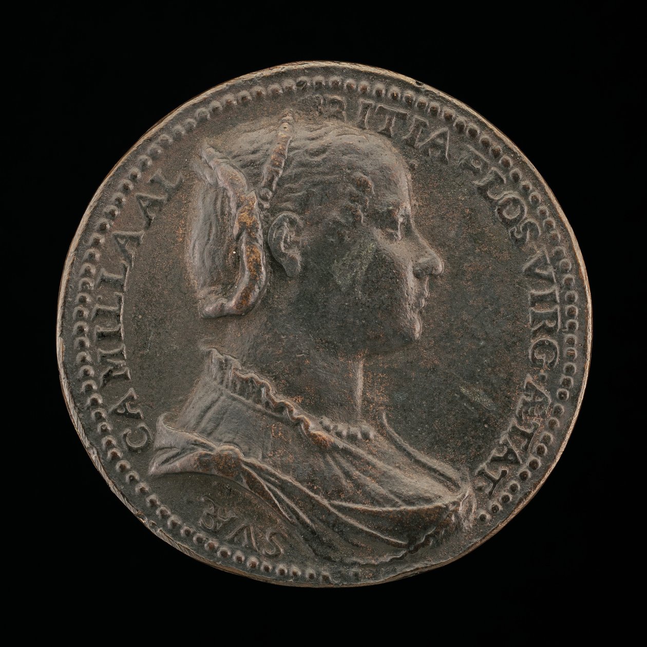 Camilla Albizzi [framsidan], 1556. av Medallist R.C.