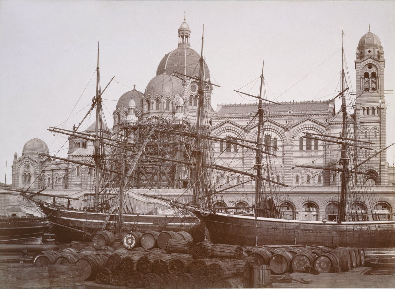 Marseilles katedral, ca 1893 av Mederic Mieusement