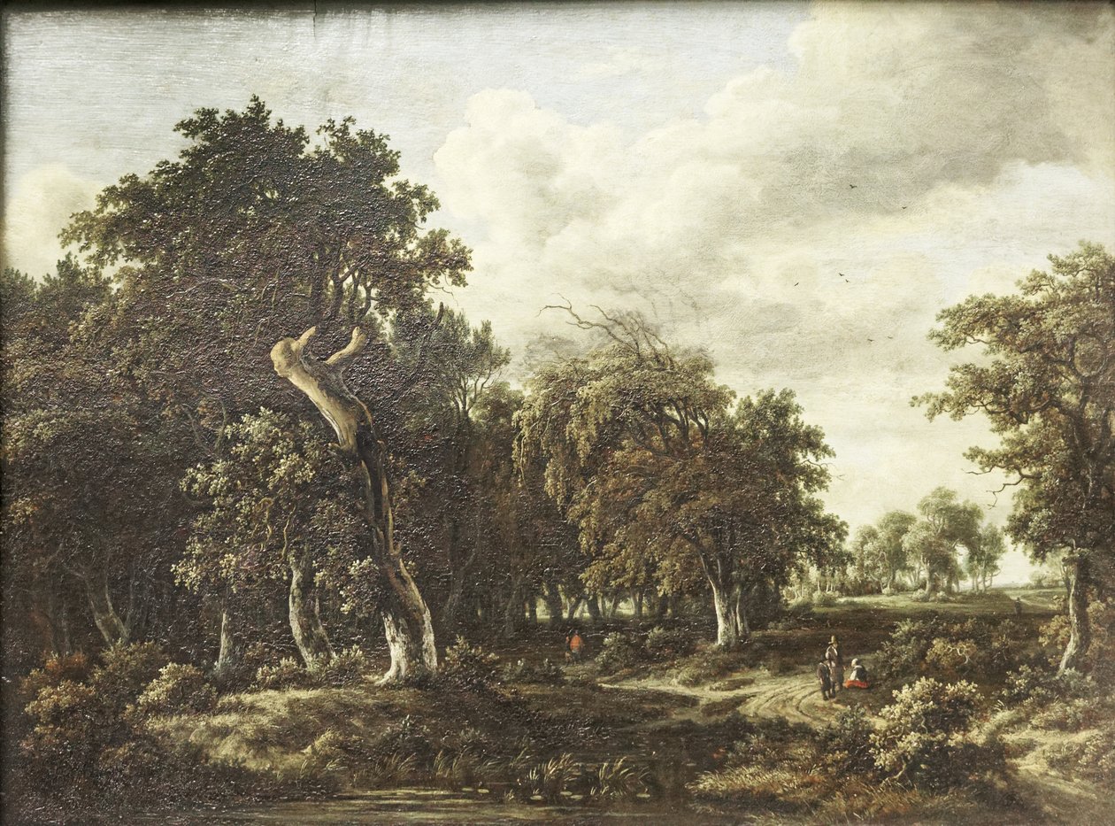 Ekskogen av Meindert Hobbema