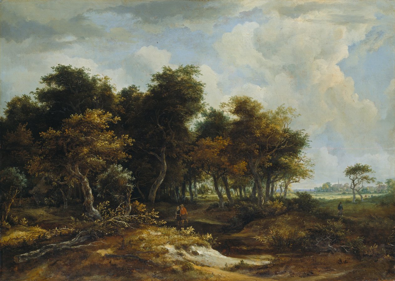 Ingång till en skog av Meindert Hobbema