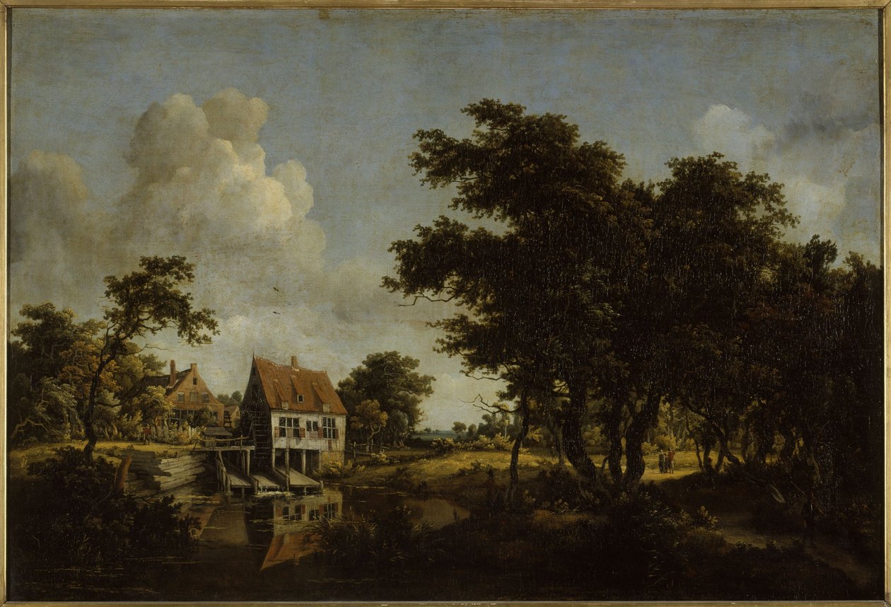 The Mills, mellan 1664 och 1668 (olja) av Meindert Hobbema