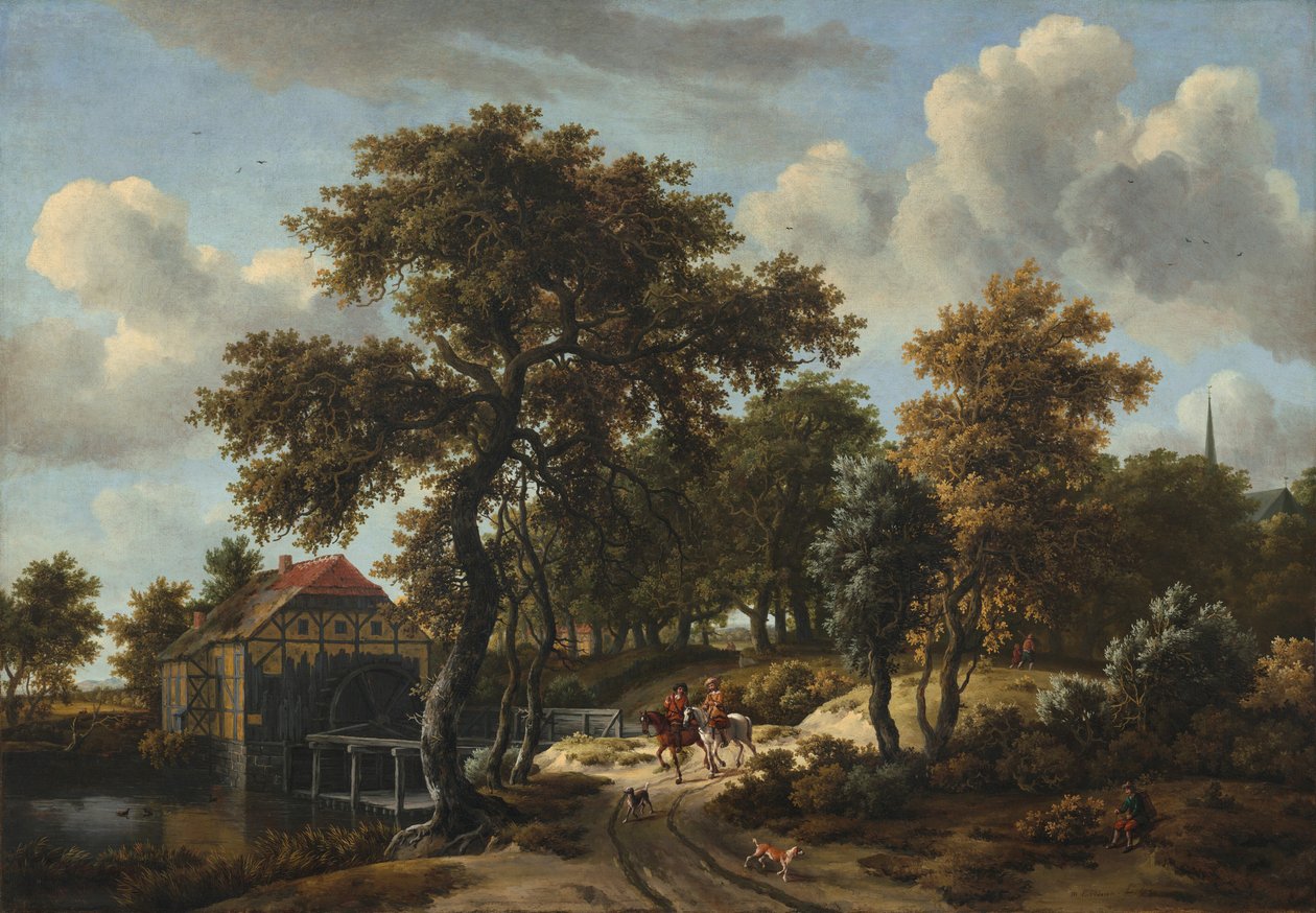 Resenärerna av Meindert Hobbema