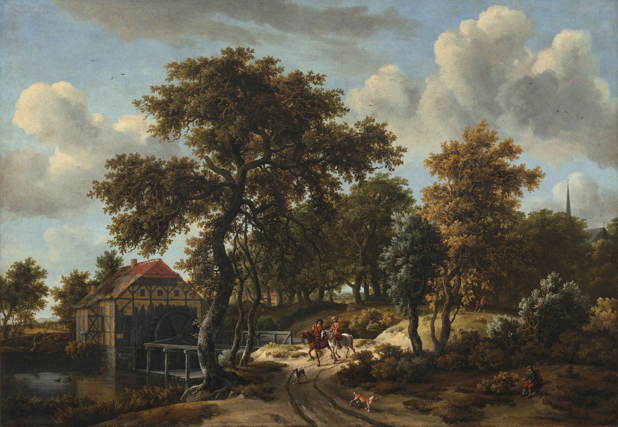 Resenärerna, 166[2]. av Meindert Hobbema