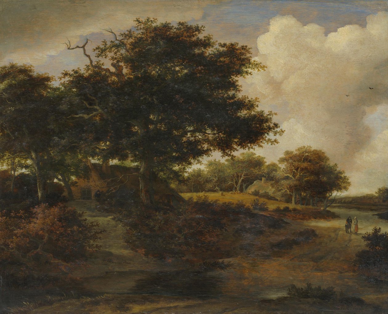 Skogslandskap av Meindert Hobbema