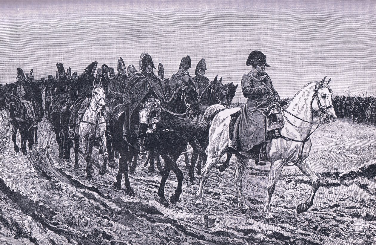 Återtåget från Moskva AD 1812 av Meissonier