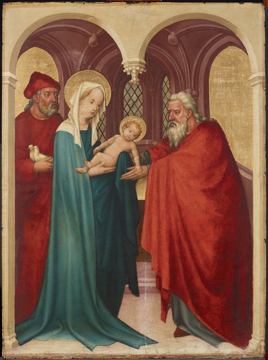 Presentation av Kristus i templet av Meister der Darbringungen