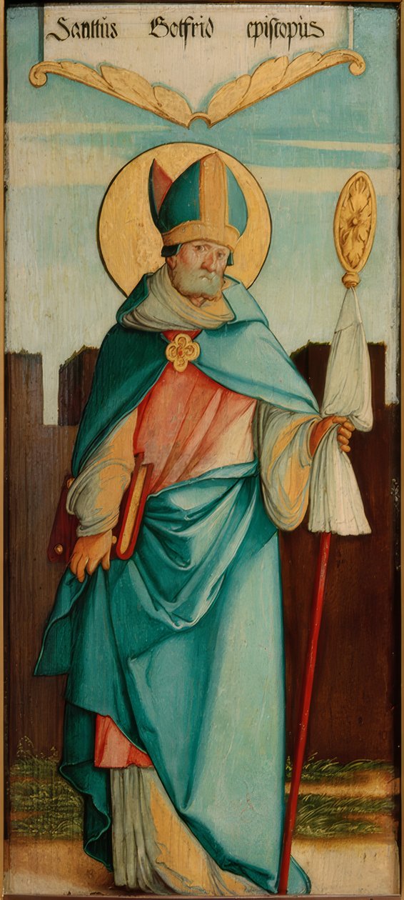 Saint Gottfried av Amiens av Meister von Messkirch