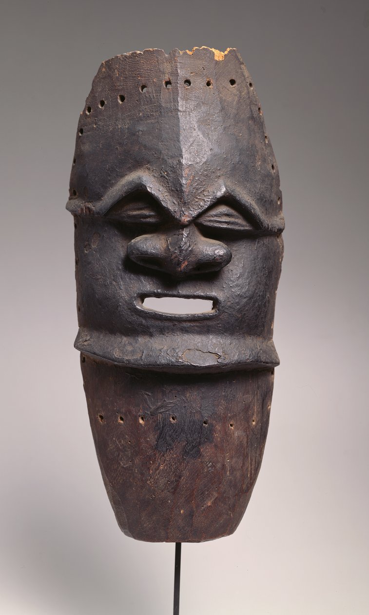 Mask (trä) av Melanesian