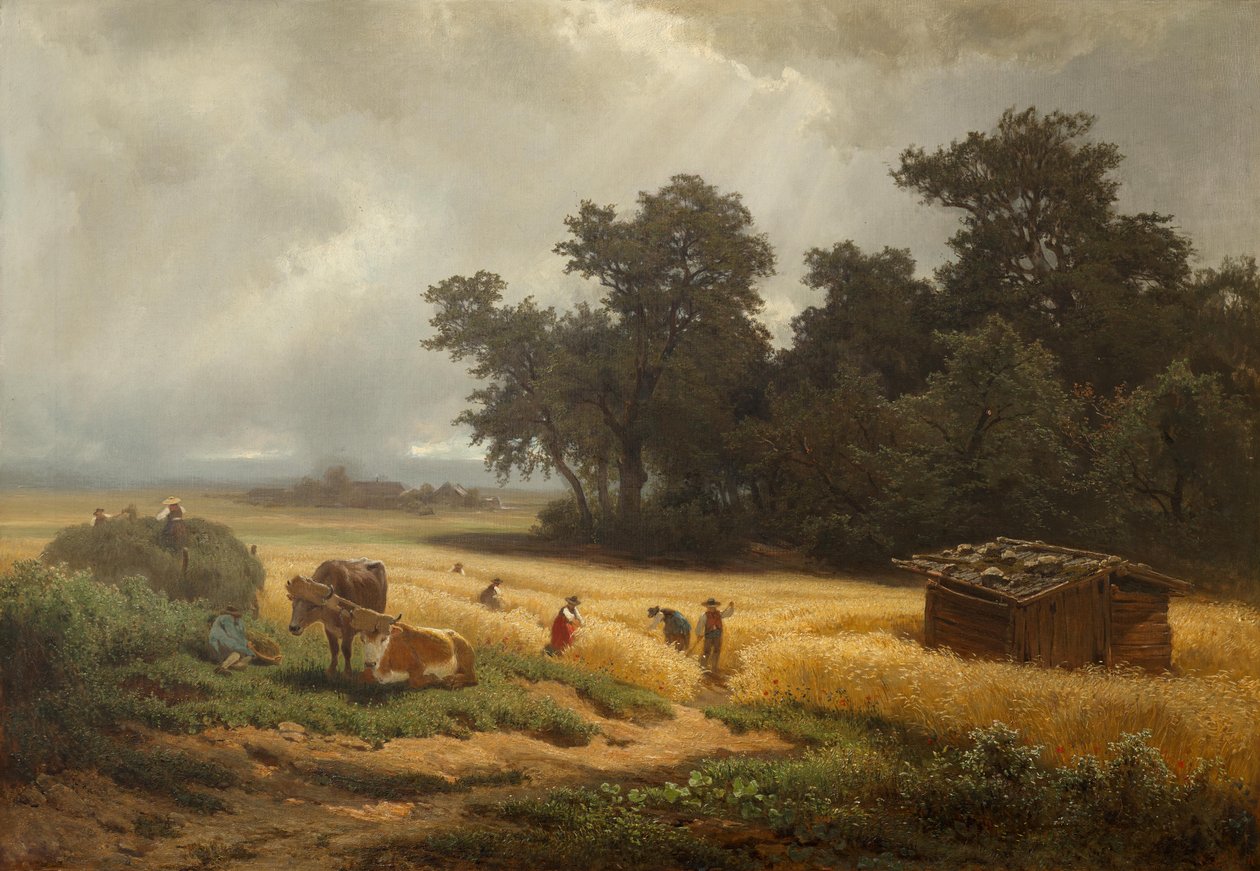 Sommarlandskap av Melchior Fritsch