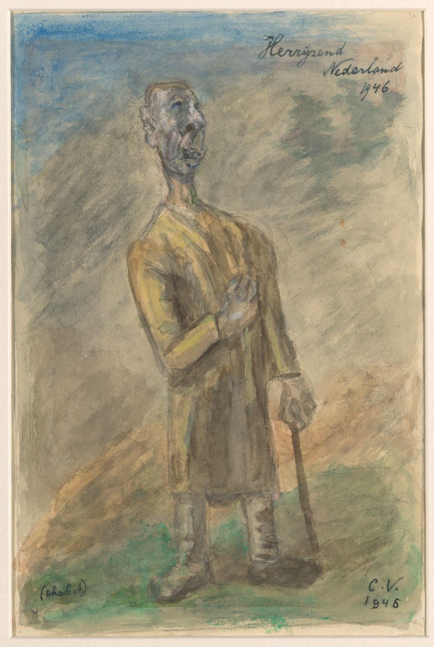 Landskap med resenärer av Melchior Küsel (I)
