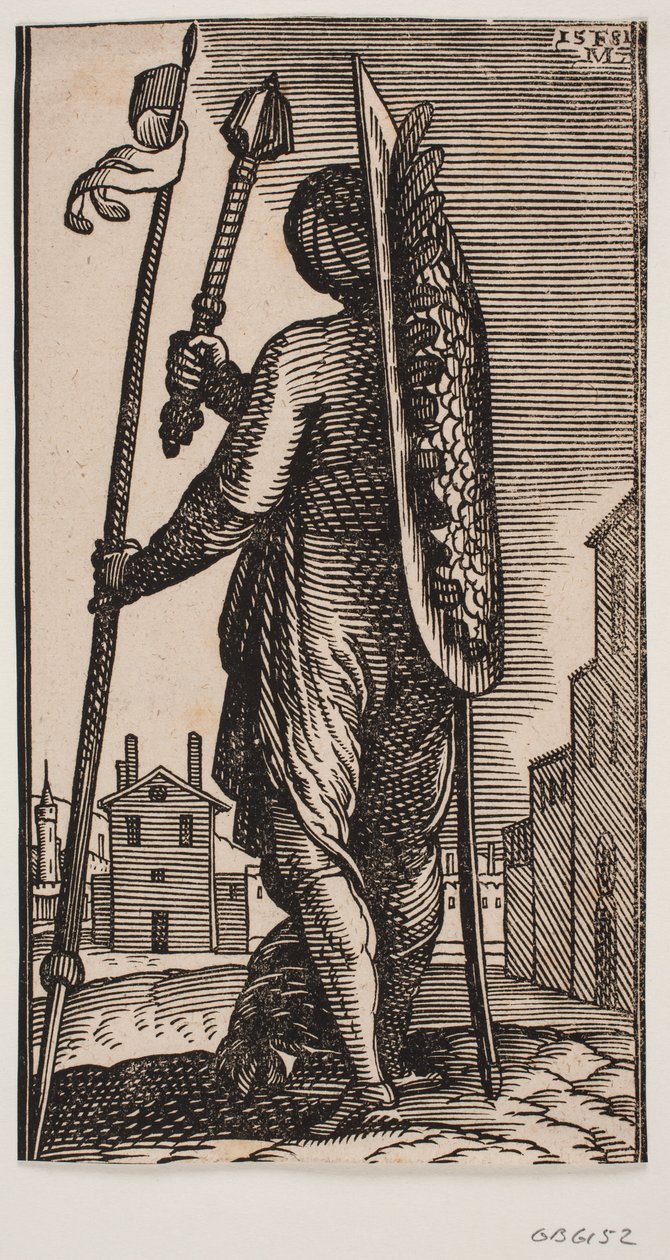 En skurk sedd bakifrån av Melchior Lorck