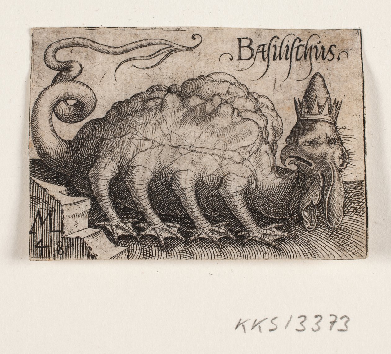 Basilisken av Melchior Lorck