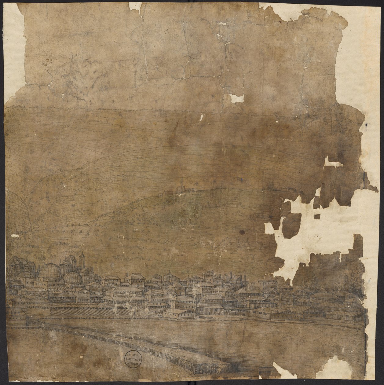 Engelska: Prospect of Constantinople, Blad 21, Melchior Lorck, 1559 av Melchior Lorck