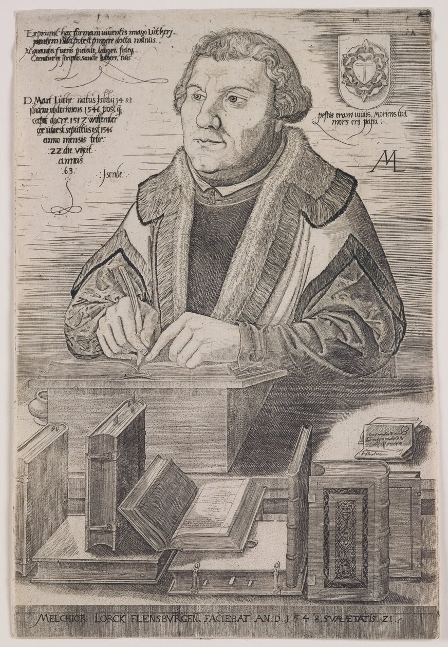 Martin Luther av Melchior Lorck