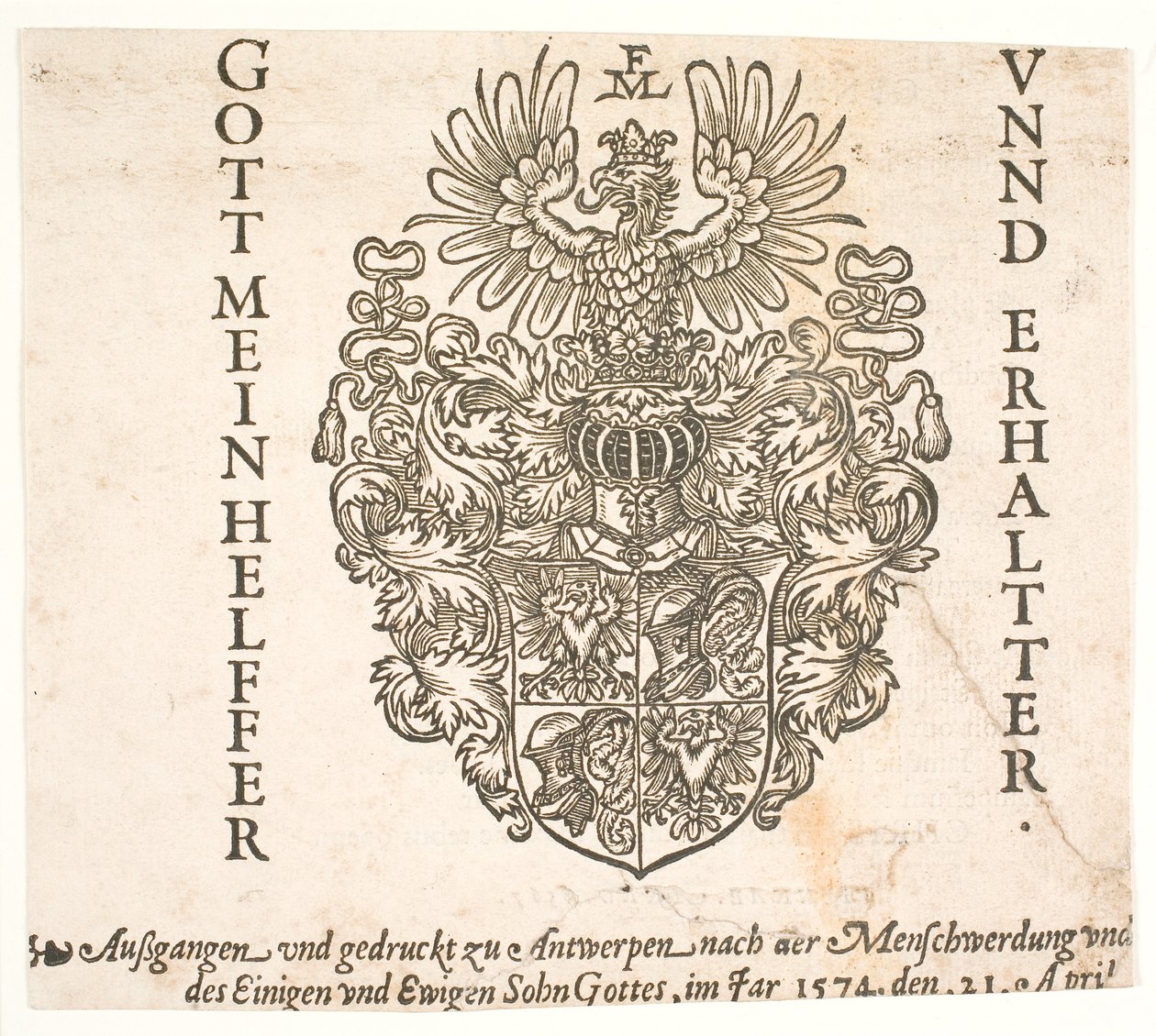 Melchior Lorcks vapen av Melchior Lorck