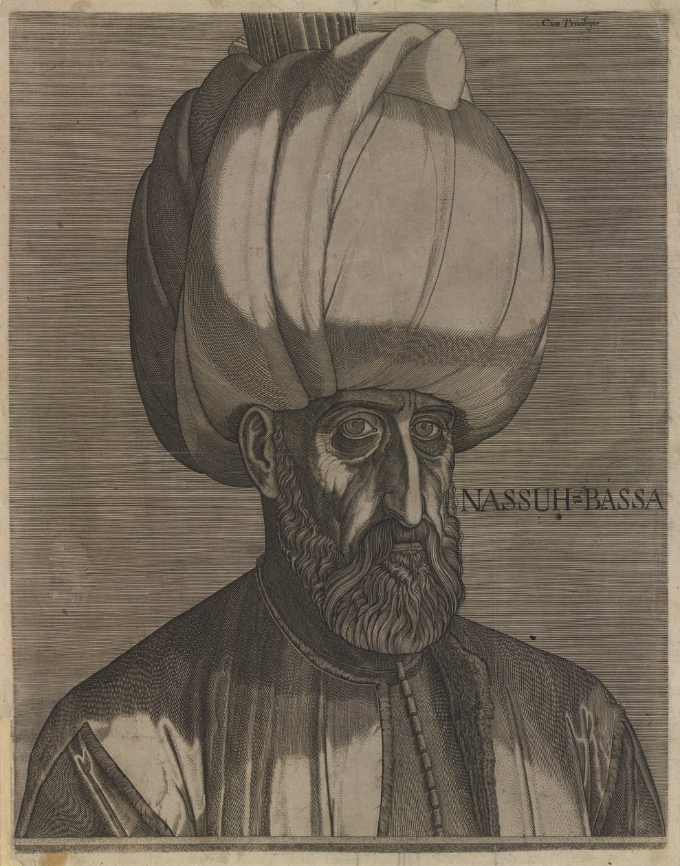 Porträtt av Sultan Suleiman den magnifika av Melchior Lorck