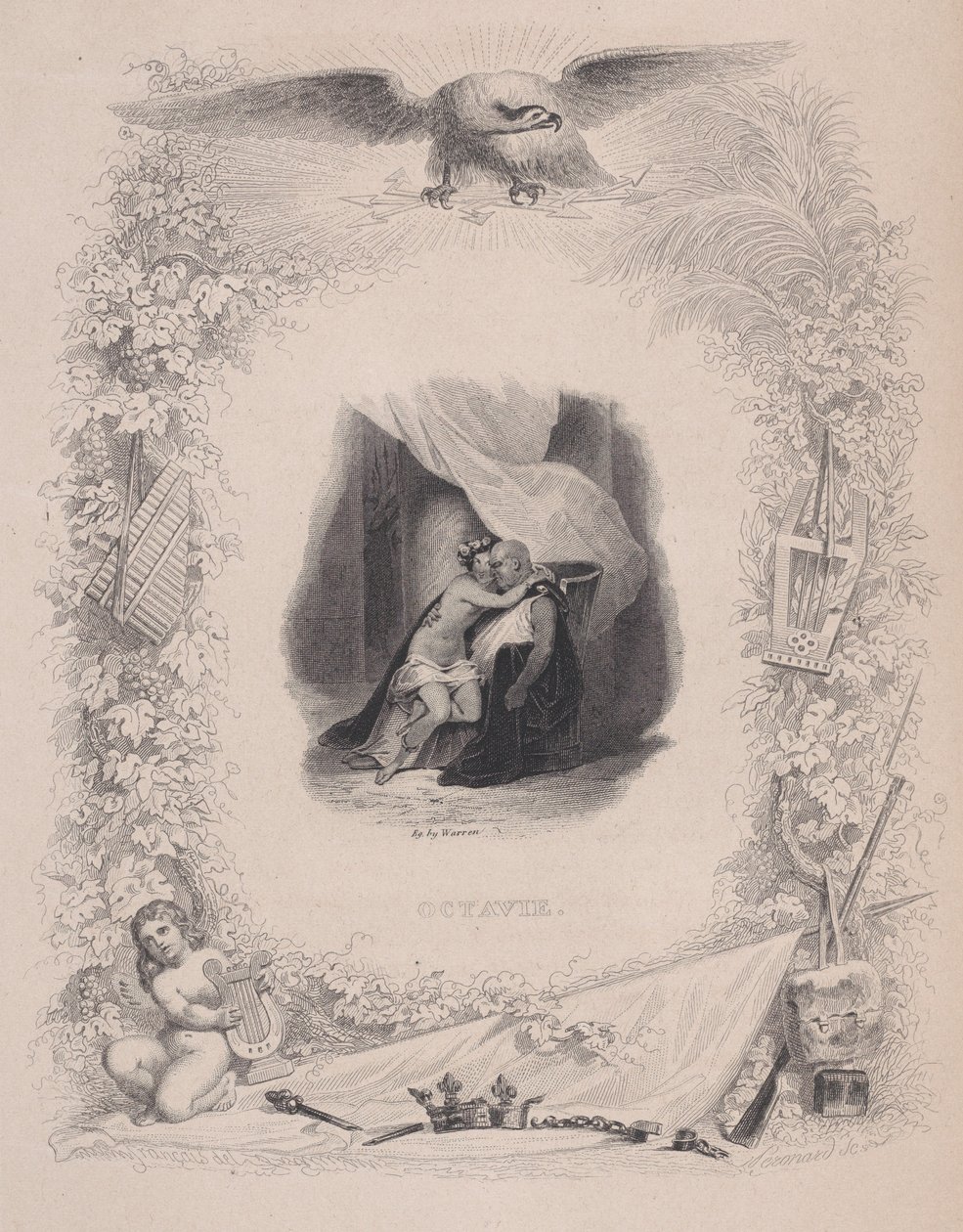 Octavie, från Bérangers sånger, 1829. av Melchior Peronard
