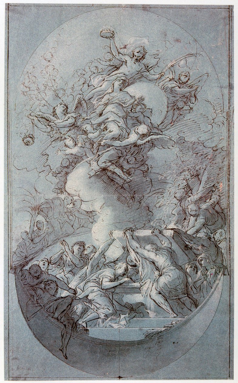 Antagandet, c1677-1727 av Melchior Steidl
