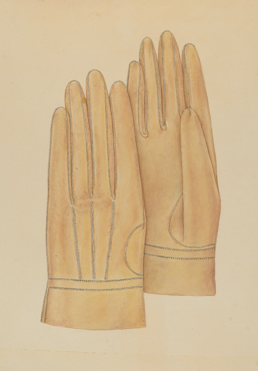 Manshandskar, c. 1938. av Melita Hofmann