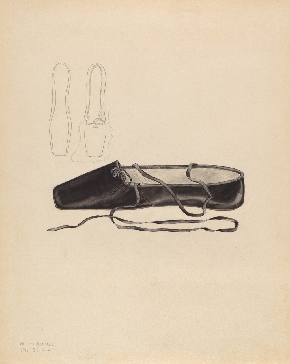 Tofflor, c. 1936. av Melita Hofmann