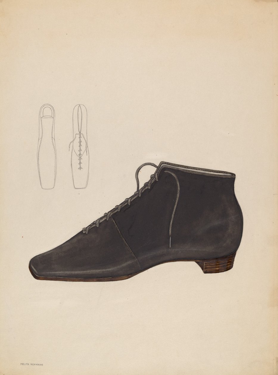 Kvinnors sko, ca. 1936. av Melita Hofmann