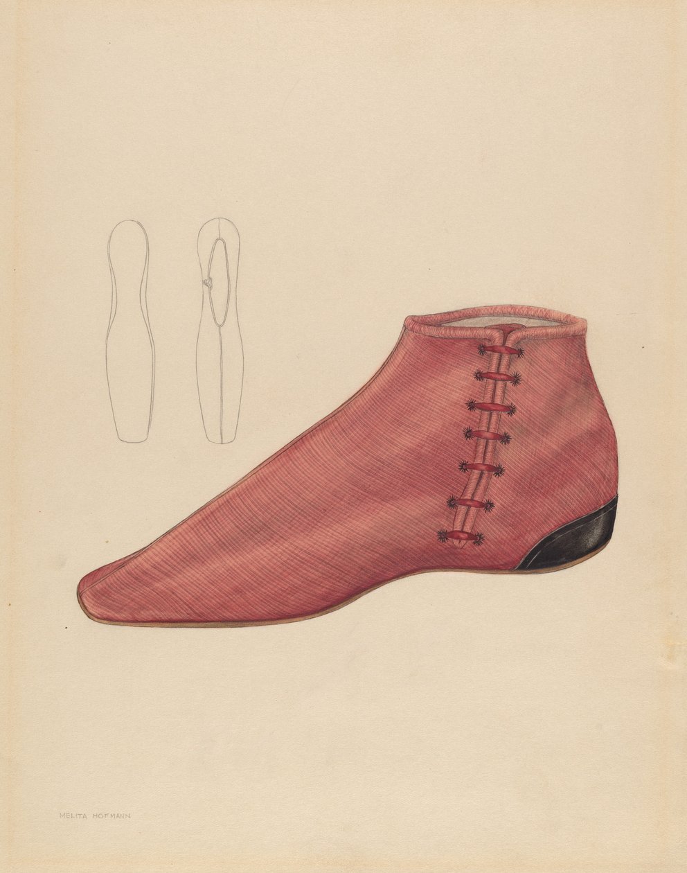 Kvinnors sko, ca. 1936. av Melita Hofmann