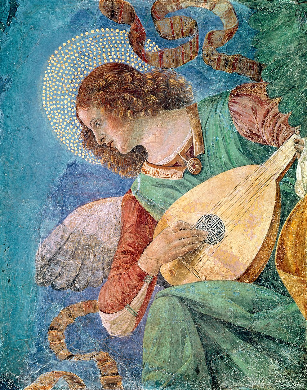 Ängelmusiker av Melozzo da Forli