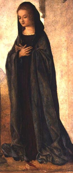 Jungfru Annunciate av Melozzo da Forli