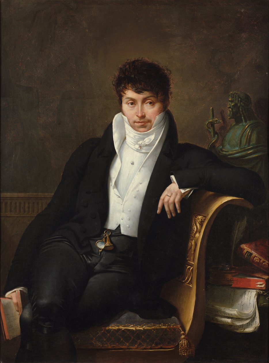 Porträtt av Pierre-Jean-George Cabanis (1757-1808) av Merry Joseph Blondel