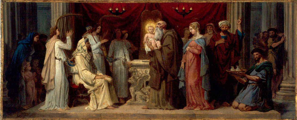 Présentation de Jésus au Temple Presentation av Kristus i templet av Merry Joseph Blondel