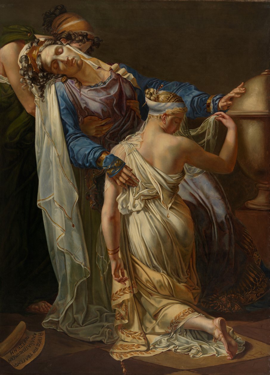 Hecuba och Polyxena, efter 1814 (olja på duk) av Merry Joseph Blondel