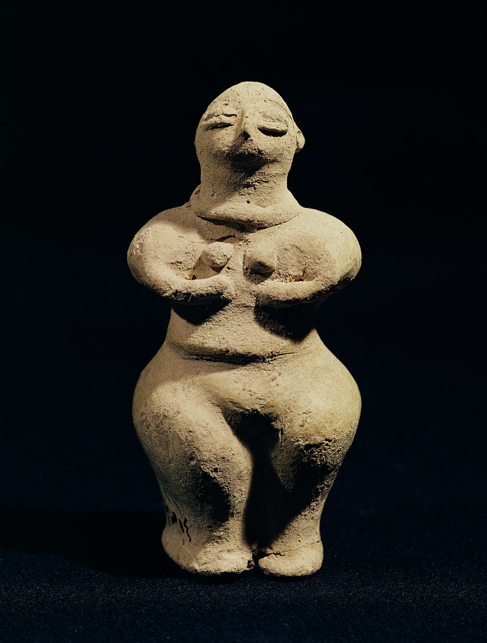 Staty av en gudinna, 6:e årtusendet f.Kr. (terrakotta) av Mesopotamian