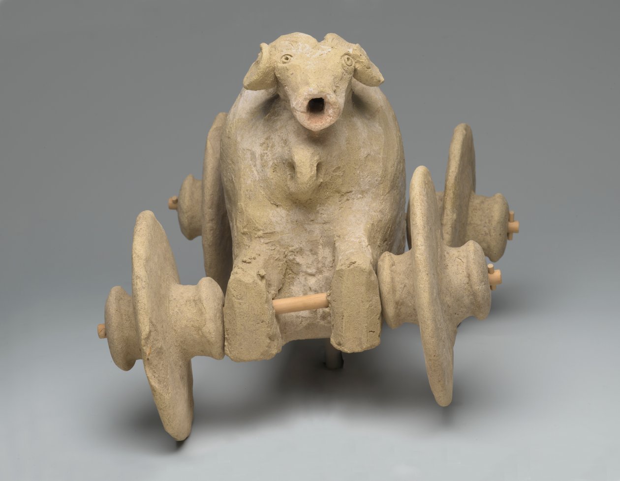 Modellvagn (terrakotta) av Mesopotamian