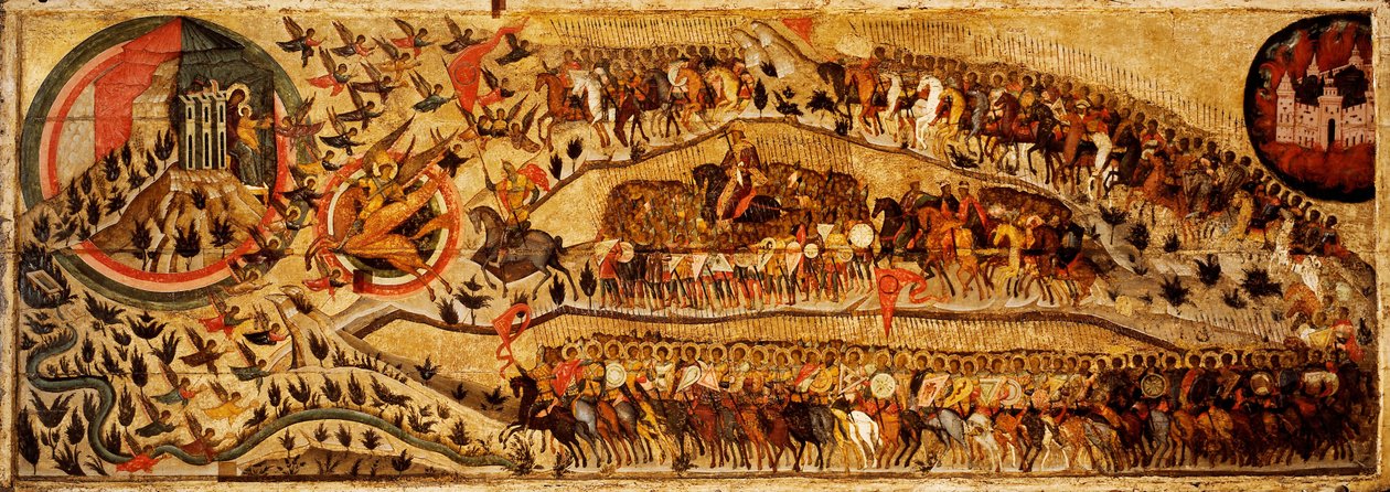 Välsignad vare Himmelskungens värd, 1550-talet av Metropolitan of Moscow Athanasius