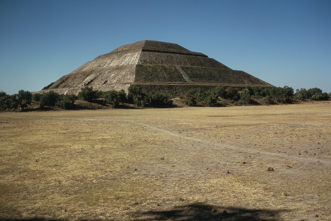 Solens pyramid, ca 300 e.Kr av Mexican School