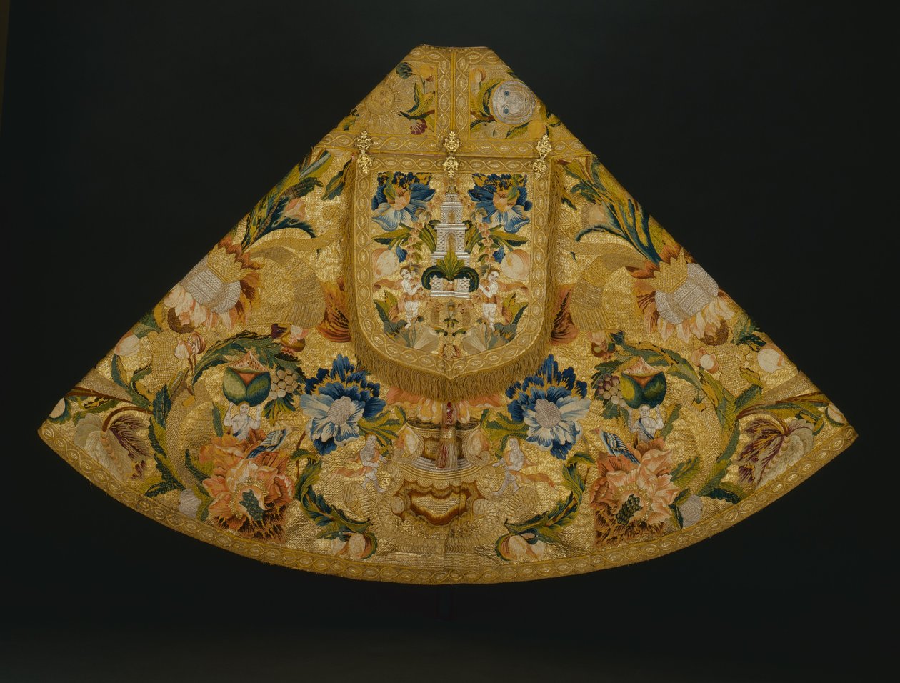 Ecclesiastical Cope, ca 1730 (textil) av Mexican School